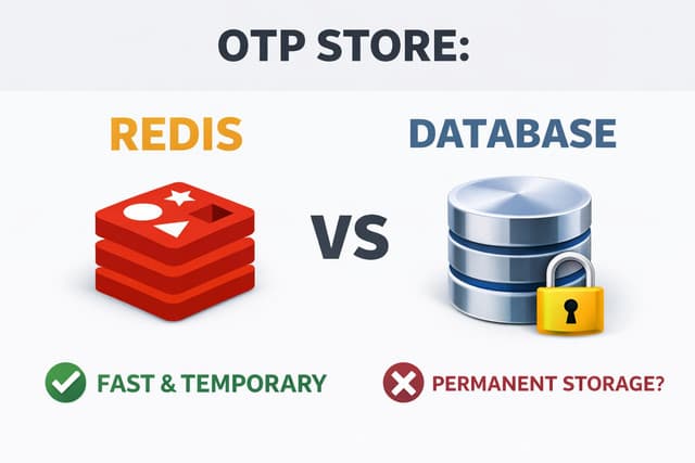 Redis vs Database for OTP Storage. Which Is Better?